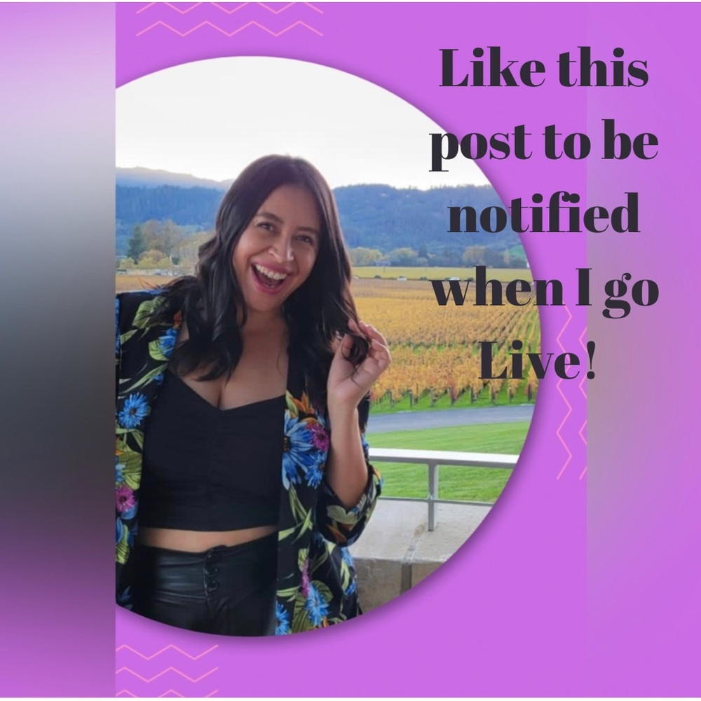 I'm LIVE! 🤩 Drop by! 🎉